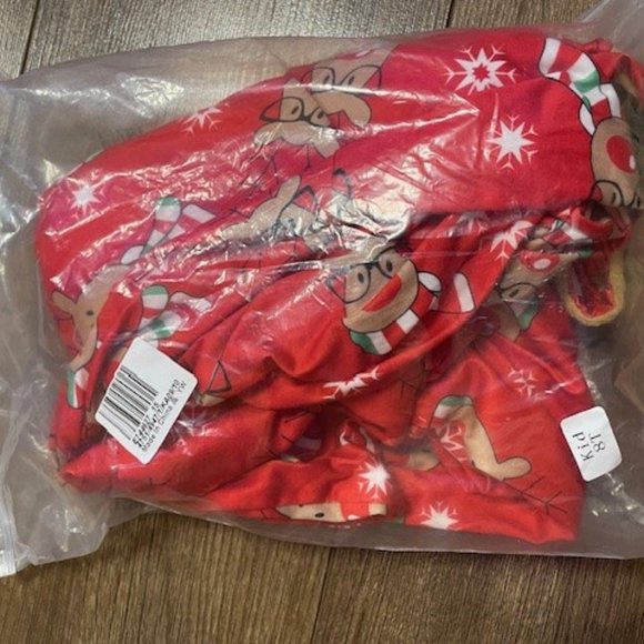 Xmas Hoodie Pajamas Reindeer One Piece Jumpsuit - Picture 4 of 5